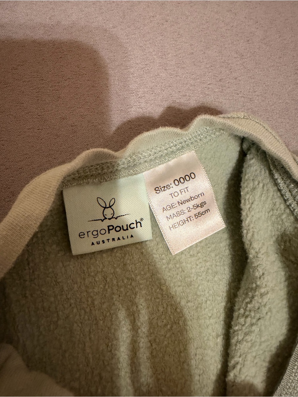ergoPouch Newborn Sleep Sack in Sage Green